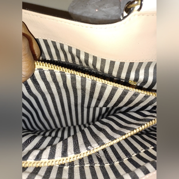 KATE SPADE AUTHENTIC IVORY LEATHER TOTE LNC - Picture 15 of 16